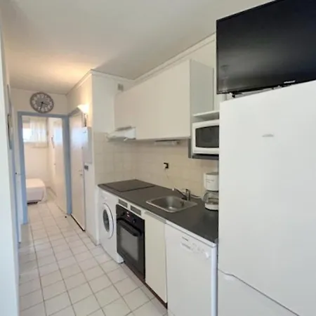 T2 Au Barcares, Acces Plage, Terrasse, Parking, Wifi, Pour 4 Personnes - Fr-1-529-133 乐巴凯尔斯