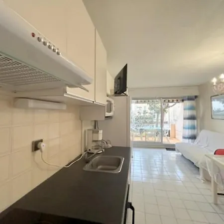T2 Au Barcares, Acces Plage, Terrasse, Parking, Wifi, Pour 4 Personnes - Fr-1-529-133 公寓 *