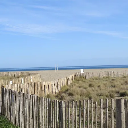 T2 Au Barcares, Acces Plage, Terrasse, Parking, Wifi, Pour 4 Personnes - Fr-1-529-133 * Le Barcarès