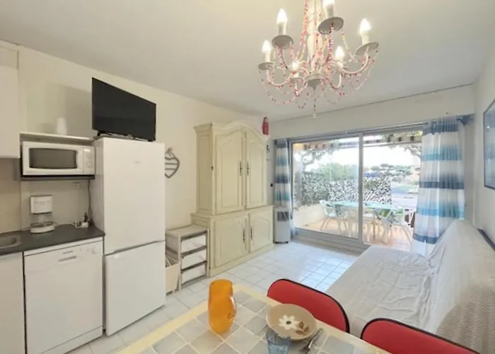 T2 Au Barcares, Acces Plage, Terrasse, Parking, Wifi, Pour 4 Personnes - Fr-1-529-133 *