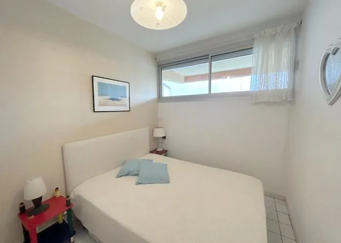 T2 Au Barcares, Acces Plage, Terrasse, Parking, Wifi, Pour 4 Personnes - Fr-1-529-133 Le Barcarès